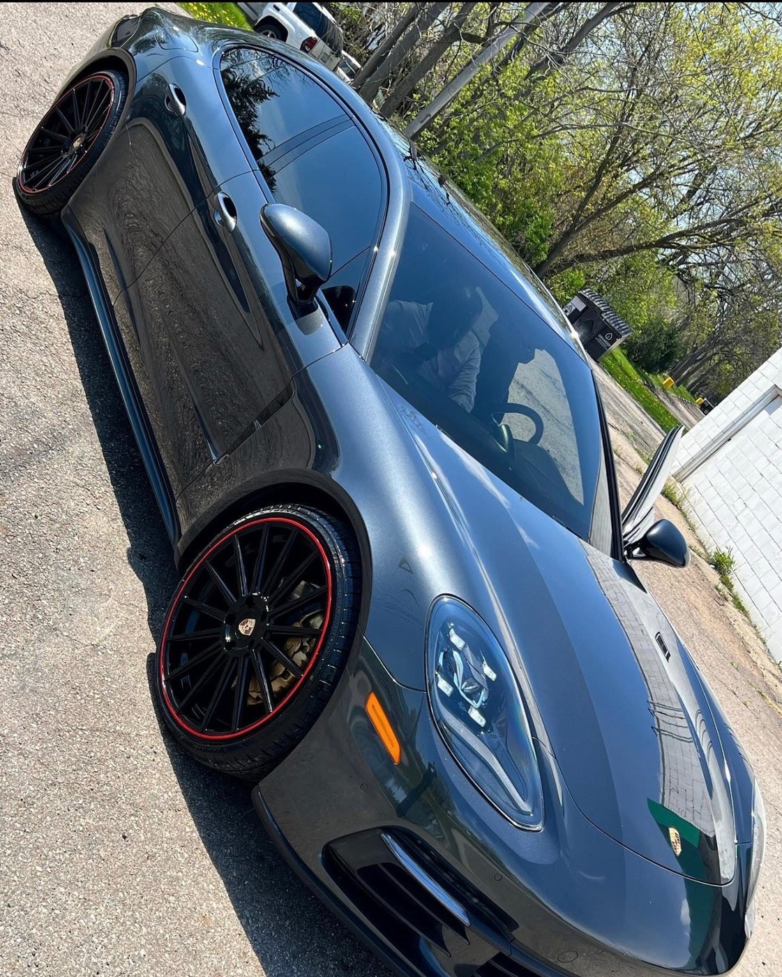 Detailed vehicle exterior customer work from Bless Hands
